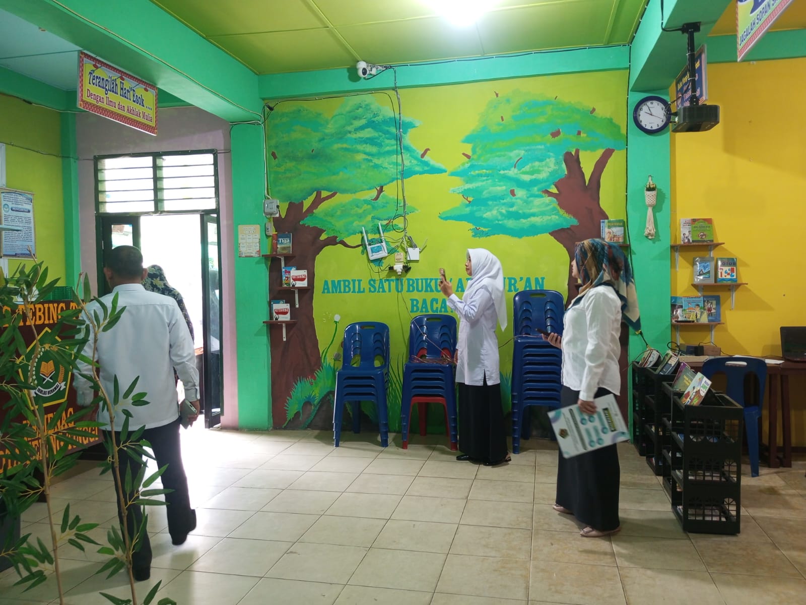 Kunjungan TIM KANWIL dan KASI PENMAD MONEV BKBA 2024